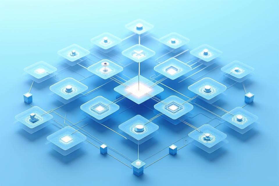 Mappa concettuale di un quadro normativo sanitario complesso con frecce che indicano interconnessioni tra MDR, GCP, farmacovigilanza e standard ISO, illustrando un approccio olistico alla compliance.