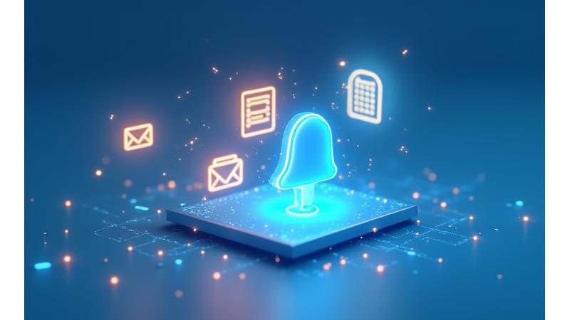 Un'illustrazione che mostra una busta email, un'icona di notifica e un calendario, enfatizzando la comunicazione trasparente e tempestiva degli aggiornamenti importanti.