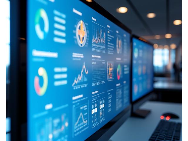 Schermata dettagliata di una dashboard di gestione rischi legale con grafici interattivi, indicatori 'semaforo' e allarmi personalizzabili.